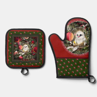 Baby Dove Oven Mitt & Pot Holder Set