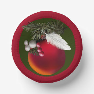 Baby Dove Paper Plate