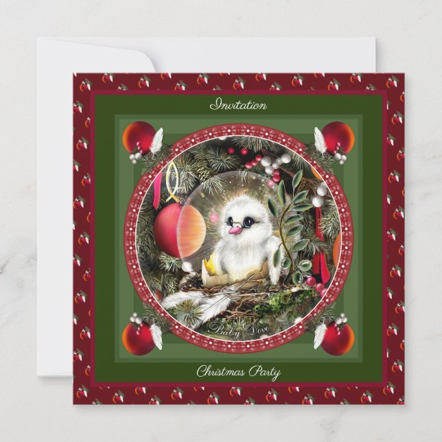 Baby Dove Save The Date (Front)