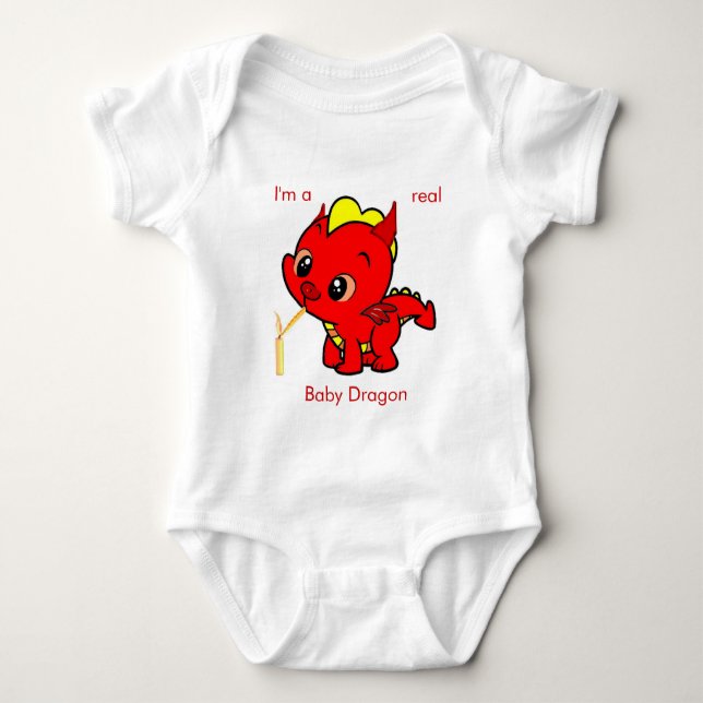 Baby Dragon Baby Bodysuit (Front)