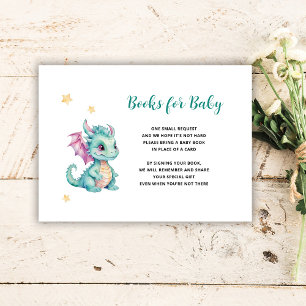 Baby Dragon Books for Baby Ticket Enclosure Card