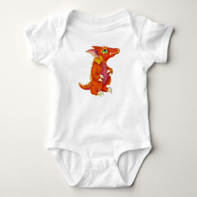 Baby Dragon for Baby Bodysuit (Front)