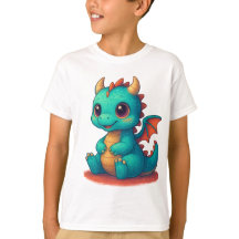 Baby dragon kids t shirt