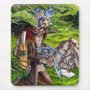 Baby Dragon Mouse Pad