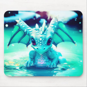 Baby Dragon Mouse Pad