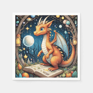 Baby Dragon Napkin