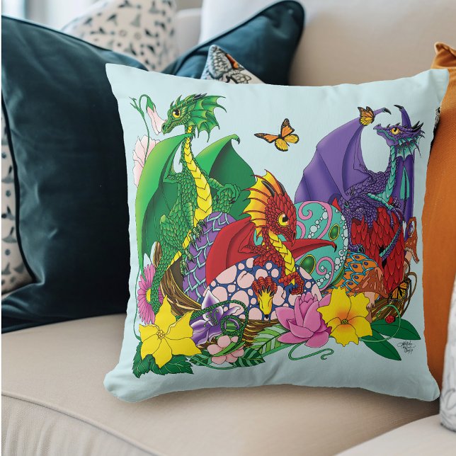 Baby Dragon Nest Fantasy Cushion (Creator Uploaded)
