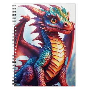 Baby dragon notebook