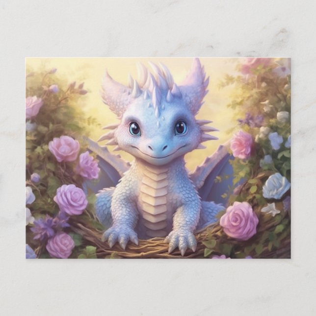 Baby Dragon Postcard (Front)