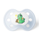 Baby dragon sucking thumb - Green - Pacifier