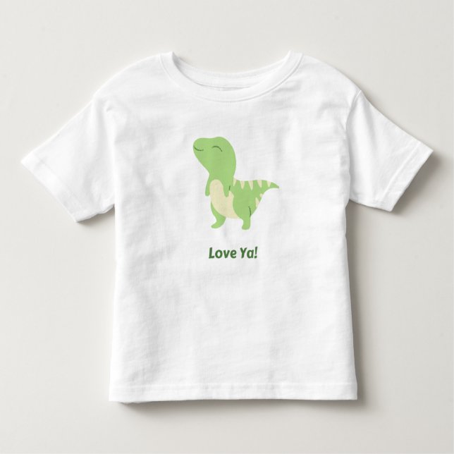 Baby dragon theme toddler T-Shirt (Front)