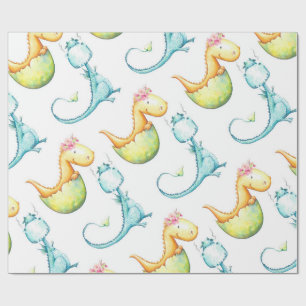 Baby Dragons Gift Wrapping Paper
