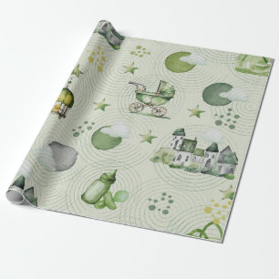 Baby dreams wrapping paper