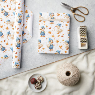 Baby Duck I baby Shower Wrapping Paper