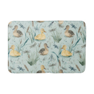 Baby Duck Themed Bath Mat