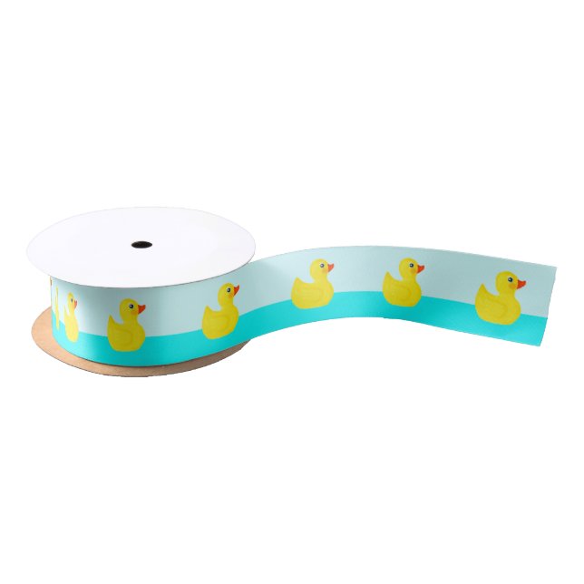 Baby Duckling Baby Shower Satin Ribbon (Spool)