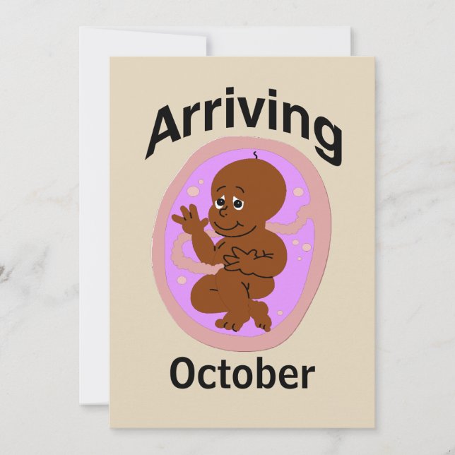 Baby Due, Add Month (Front)