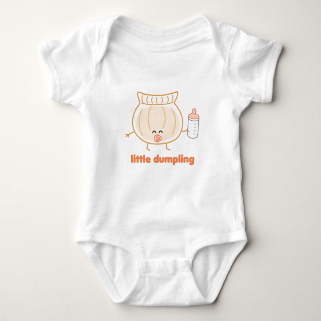 Baby Dumpling | by queenie's cards Baby Bodysuit (Front)