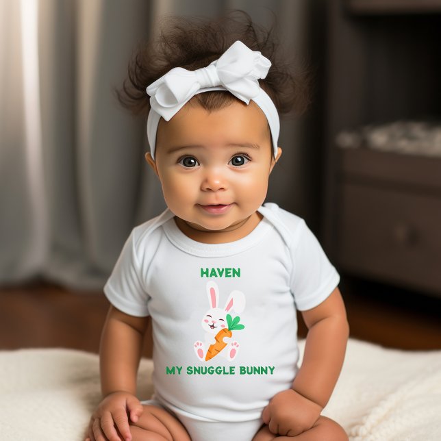 Baby Easter My Snuggle Bunny Bodysuit  (Creator Uploaded)