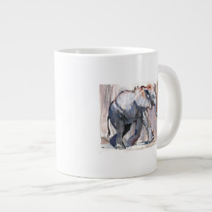 Baby elephant 2012 large coffee mug