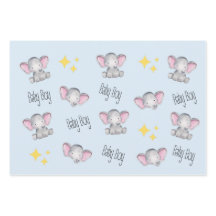 baby elephant baby boy shower