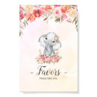 Baby Elephant Baby Shower Favours
