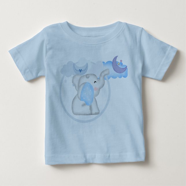 Baby Elephant  Baby T-Shirt (Front)