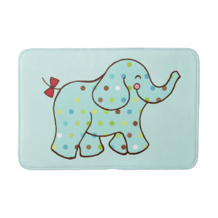 Baby Elephant Bath Mat