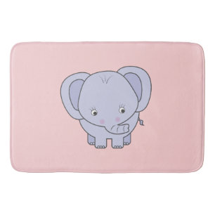 Baby Elephant Bath Mat