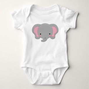 baby elephant bodysuit