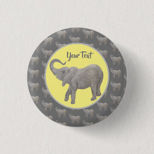 Baby Elephant Button