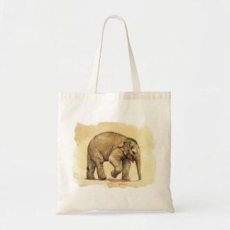 Baby Elephant by schukina Tote Bag