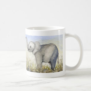 Baby elephant coffee mug