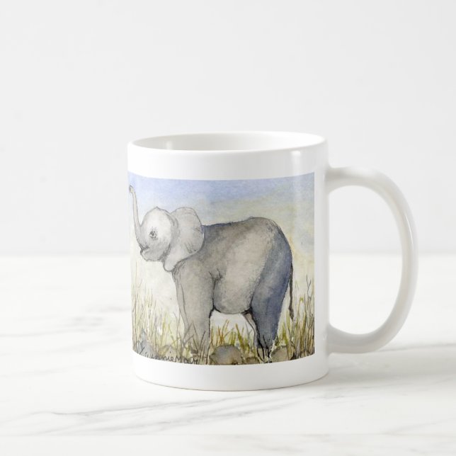 Baby elephant coffee mug (Right)