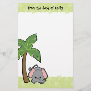 Baby Elephant Cutie Stationery