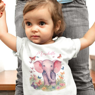 Baby Elephant Girl T-Shirt