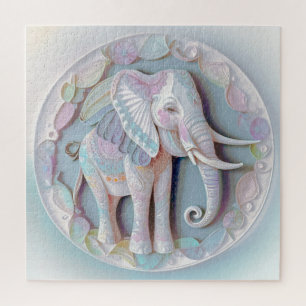 Baby Elephant  Jigsaw Puzzle