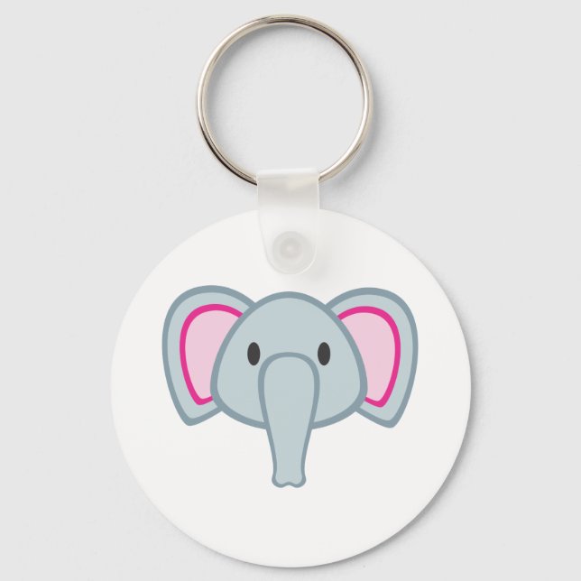 Baby Elephant Key Ring (Front)