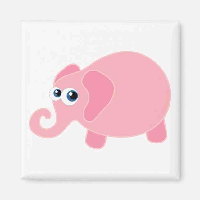 Baby Elephant Magnet (Front)
