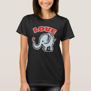 baby elephant mama & adult boys & girls fun for sh T-Shirt