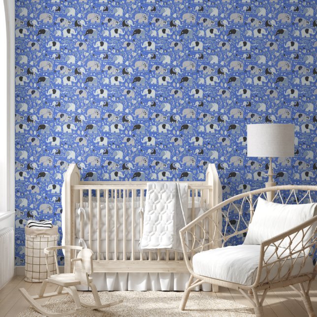 Baby elephant pattern 8  wallpaper (Kids)