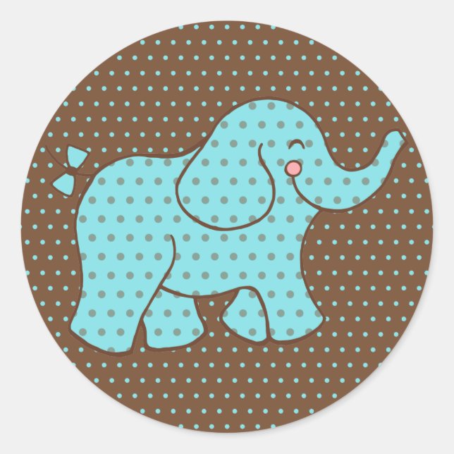 Baby Elephant Stickers (Front)