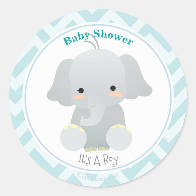 Baby Elephant Stickers (Front)