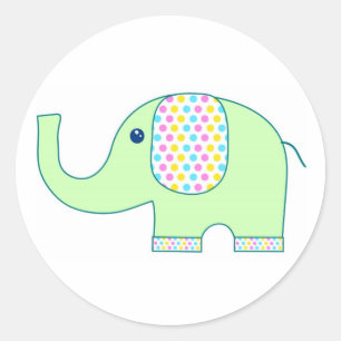 Baby Elephant Stickers