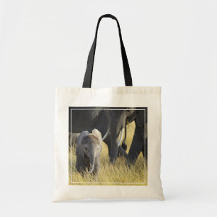 Baby Elephant Tote Bag