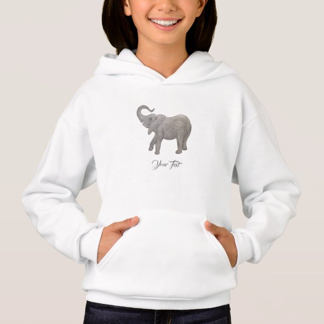 Baby Elephant White (Front)