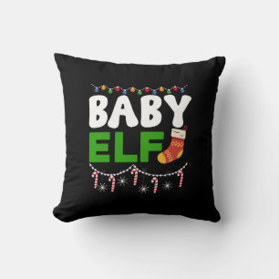 Baby Elf Christmas Holiday Design-84608 Cushion