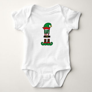 Baby Elf Family Matching Christmas Outfit T-Shirt Bodysuit