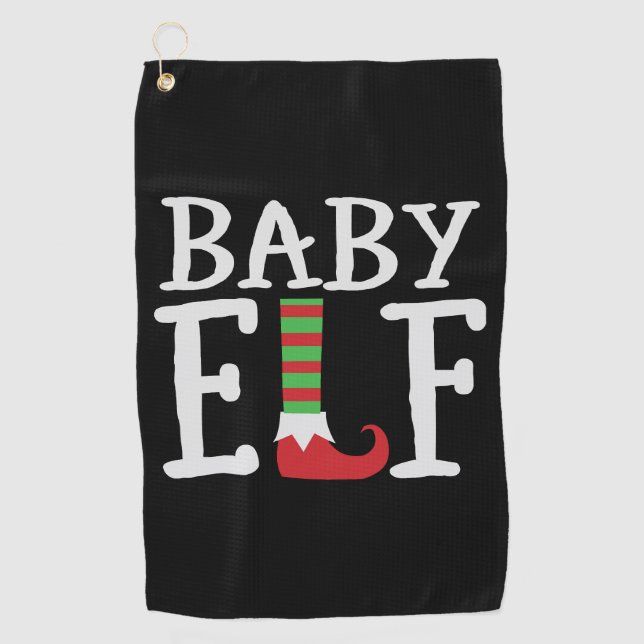 Baby Elf Golf Towel (Front)