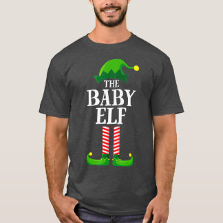 Baby Elf Matching Family Group Christmas Party T-Shirt